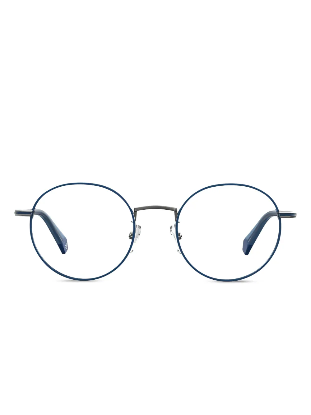 Polaroid round-frame glasses | Blue | Image 1