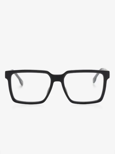 Carrera lentes con armazón cuadrada