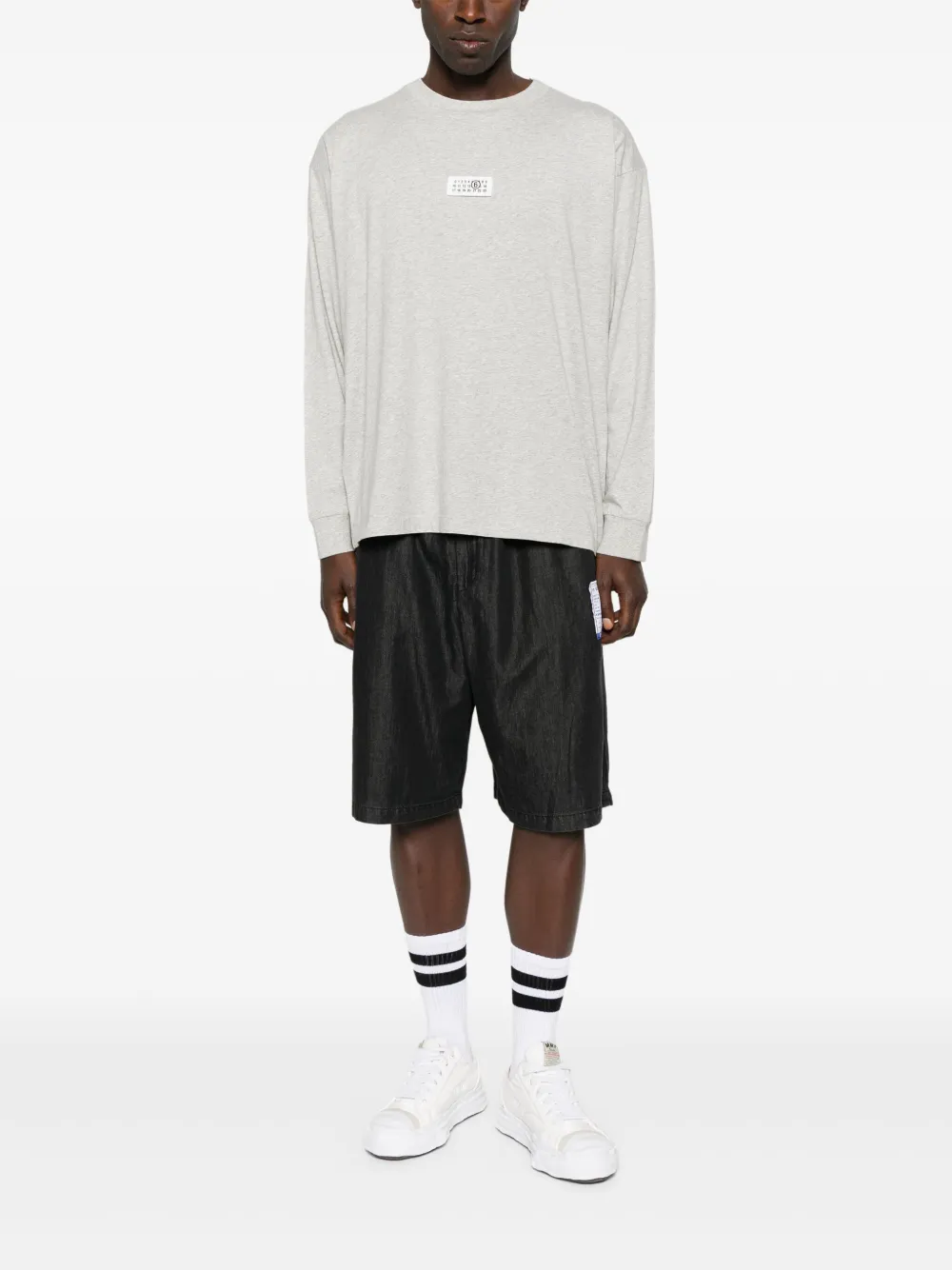 MM6 Maison Margiela playera con aplique de números | Playeras | Image 2