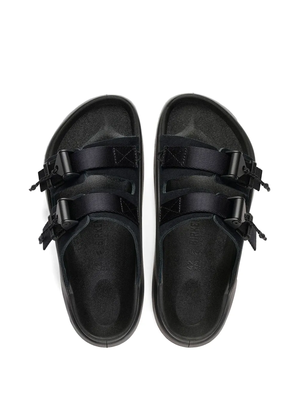 Birkenstock x Maharishi Mogami double-buckle strap sandals Black