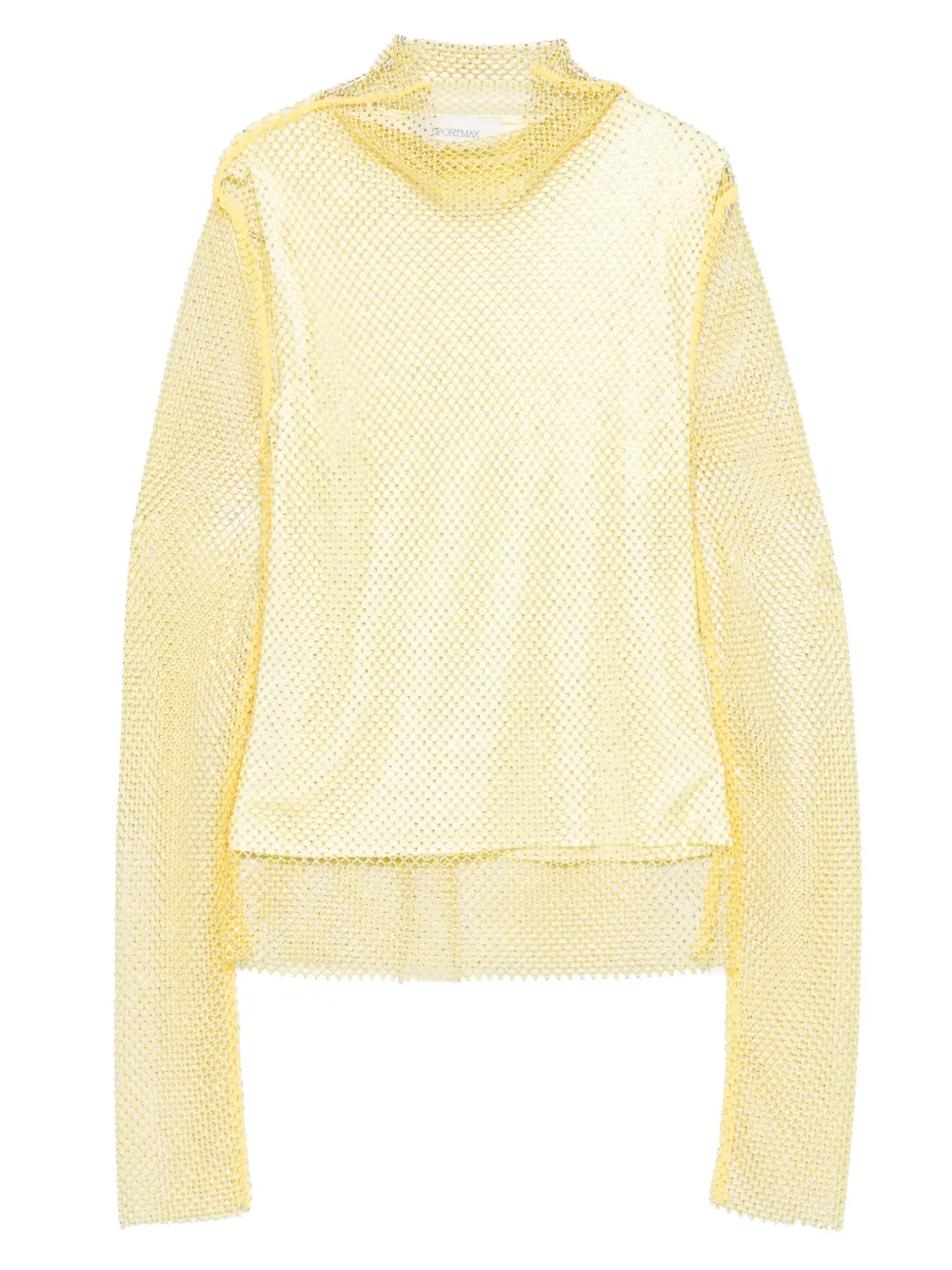 rhinestone-embellished top