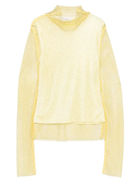 Sportmax rhinestone-embellished top