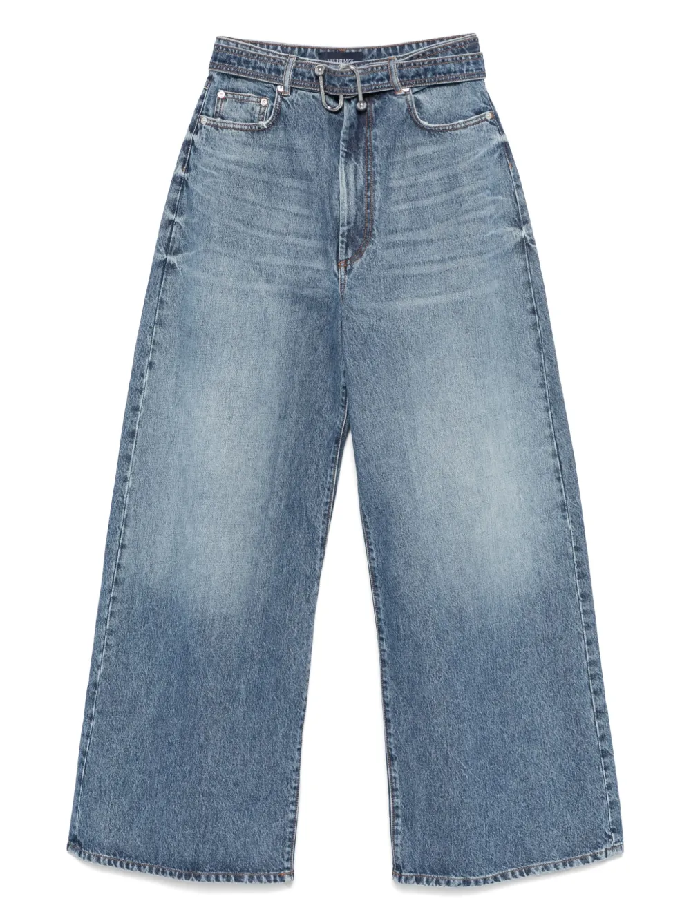 Sportmax belted jeans - ブルー Sportmax belted jeans - ブルー
