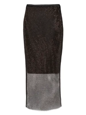 【関税込み】sportmax 'Cariddi' skirt Sportmax leather skirt with chiffon pleat detail Size 6 | eBay