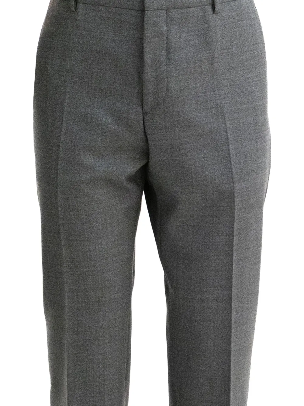 Prada Wollen broek met cuffs Grijs