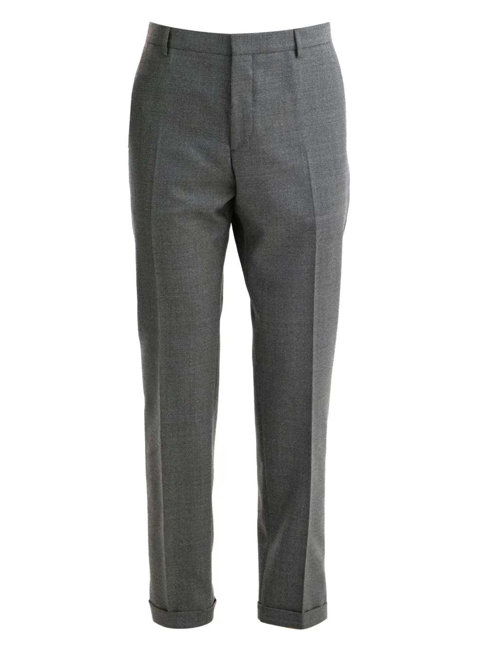 Prada Wollen broek met cuffs Grijs