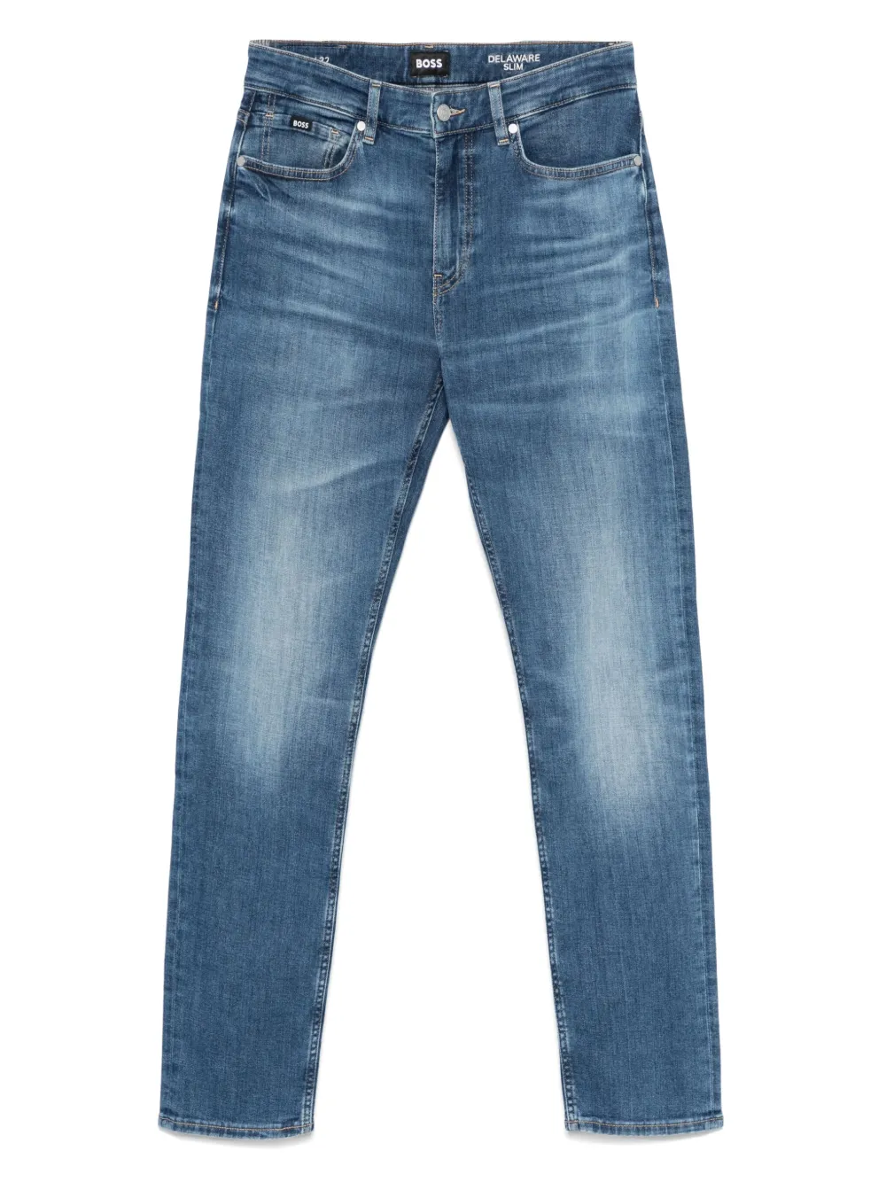 BOSS jean en coton stretch | bleu | Image 1