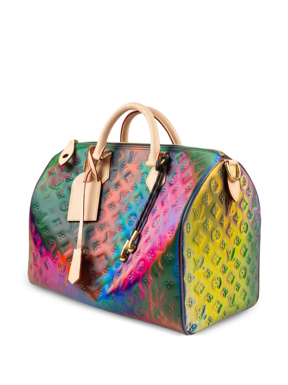 Louis Vuitton Pre-Owned Speedy 40 Bandoulière "Multicolour" shopper Roze