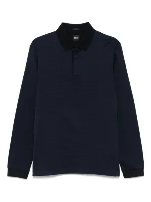 K-Way long-sleeve Polo Shirt | Blue | FARFETCH ZA