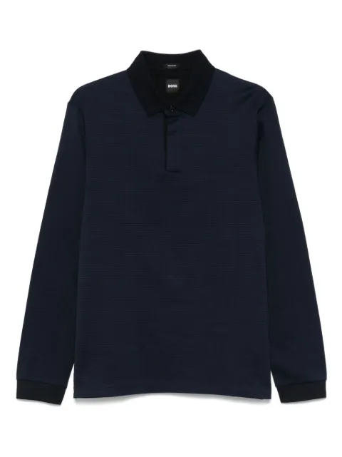 BOSS cotton polo shirt