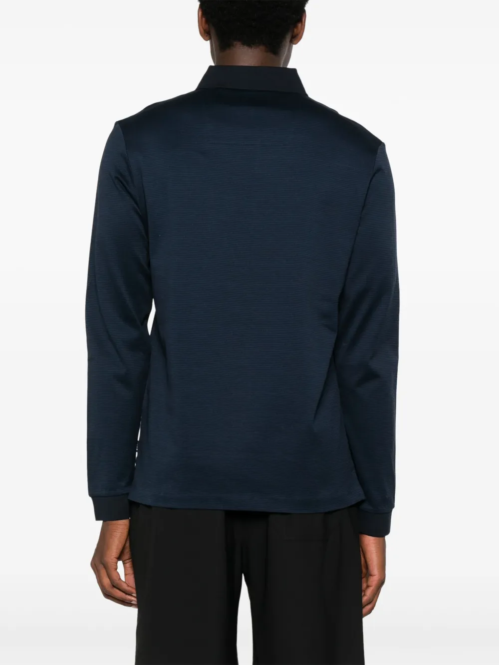 BOSS Katoenen poloshirt 405 BLUE