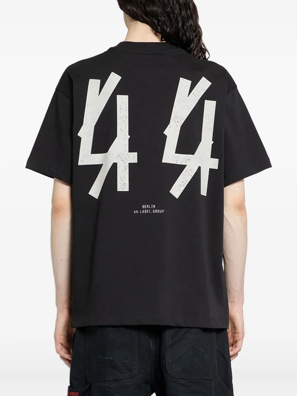 44 Label Group Guestlist Graphic T-shirt In Black