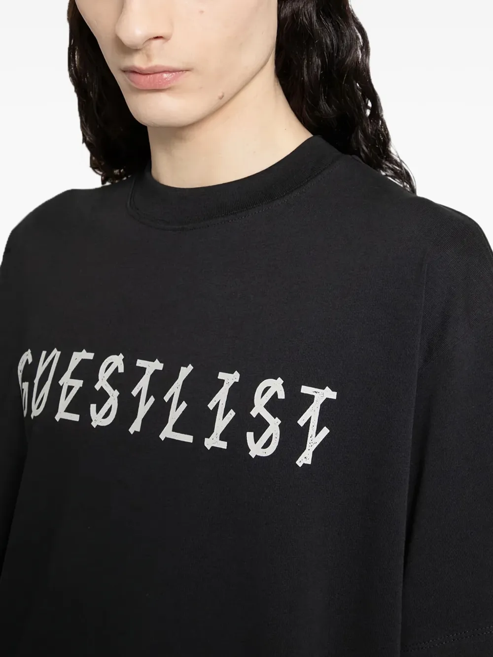 44 Label Group Guestlist Graphic T-shirt In Black