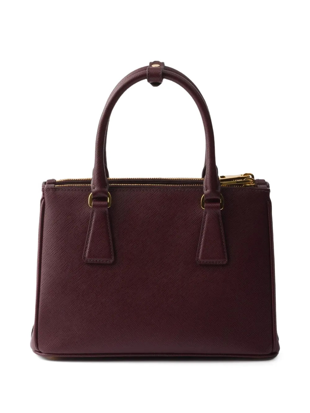 Prada Galleria Saffiano kleine leren crossbodytas Rood