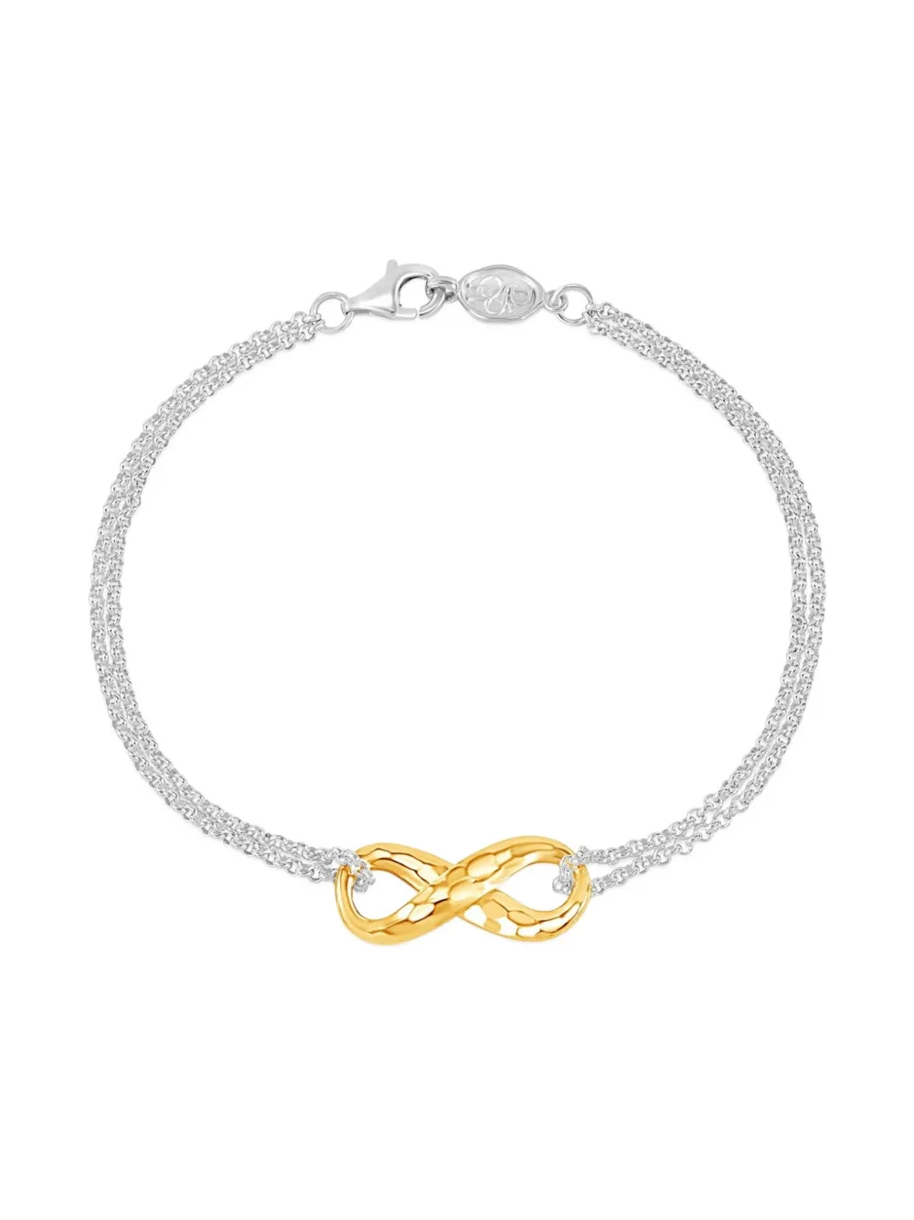 DOWER AND HALL Entwined Infinity two-tone bracelet | Gold | Image 1
