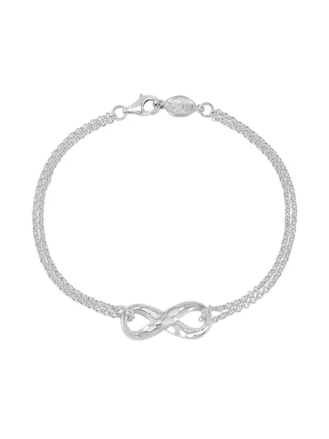 DOWER AND HALL Entwined Infinity double-chain bracelet