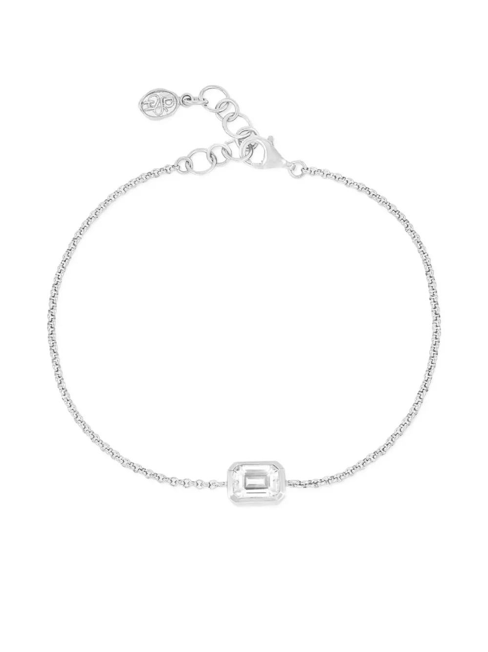 DOWER AND HALL octagon-chain bracelet | Silver | Image 1