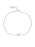 DOWER AND HALL octagon-chain bracelet - Silver