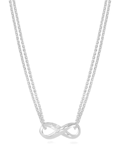 DOWER AND HALL Entwined Infinity Pendant necklace