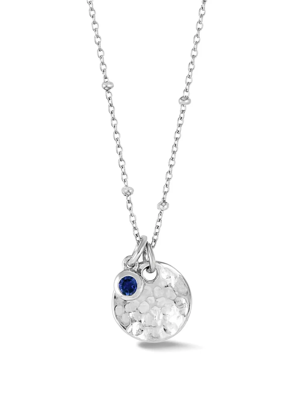 DOWER AND HALL Collana con zaffiro - Argento