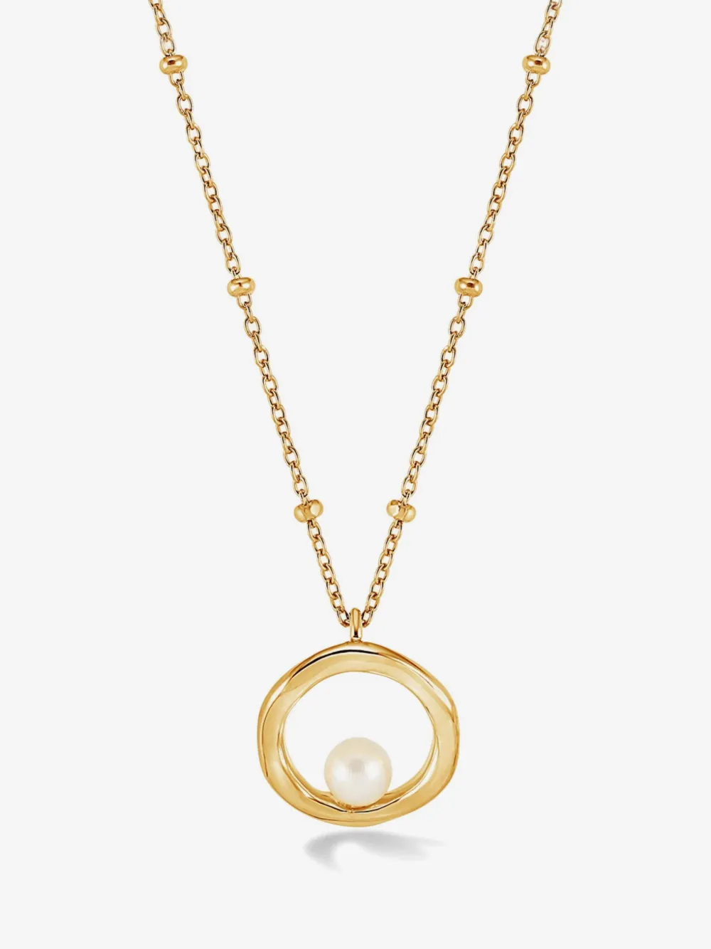 Waterfall pendant necklace