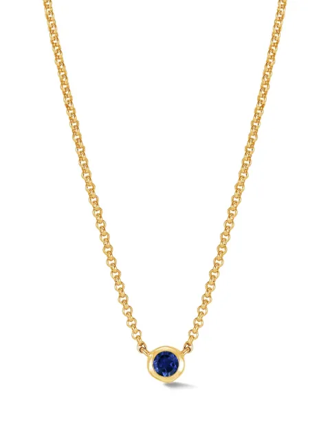 DOWER AND HALL dewdrop sapphire necklace