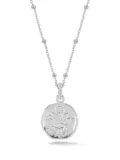 DOWER AND HALL Lucky Sixpence necklace - Silver