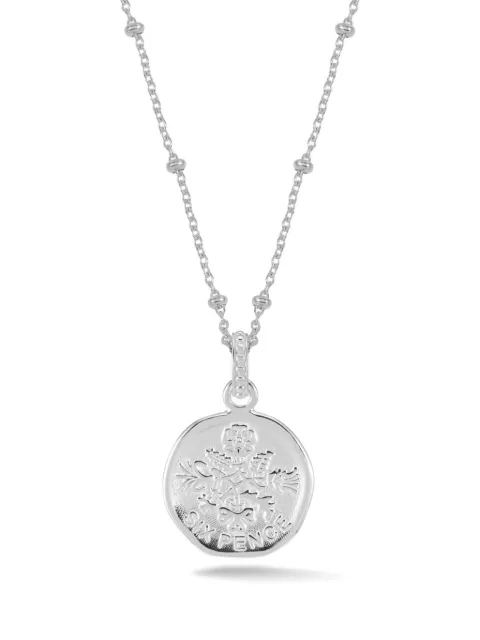 DOWER AND HALL Lucky Sixpence necklace