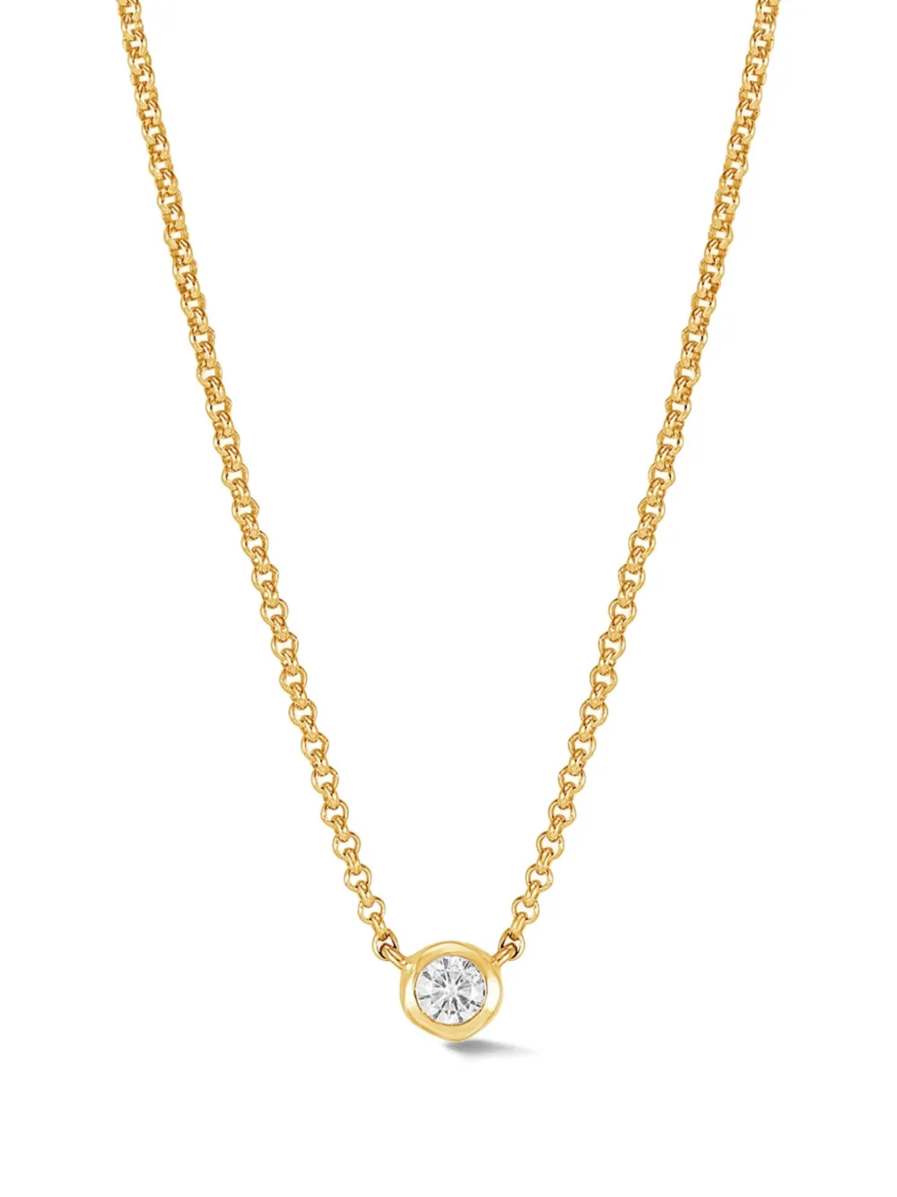 DOWER AND HALL dewdrop sapphire necklace | Gold | Image 1