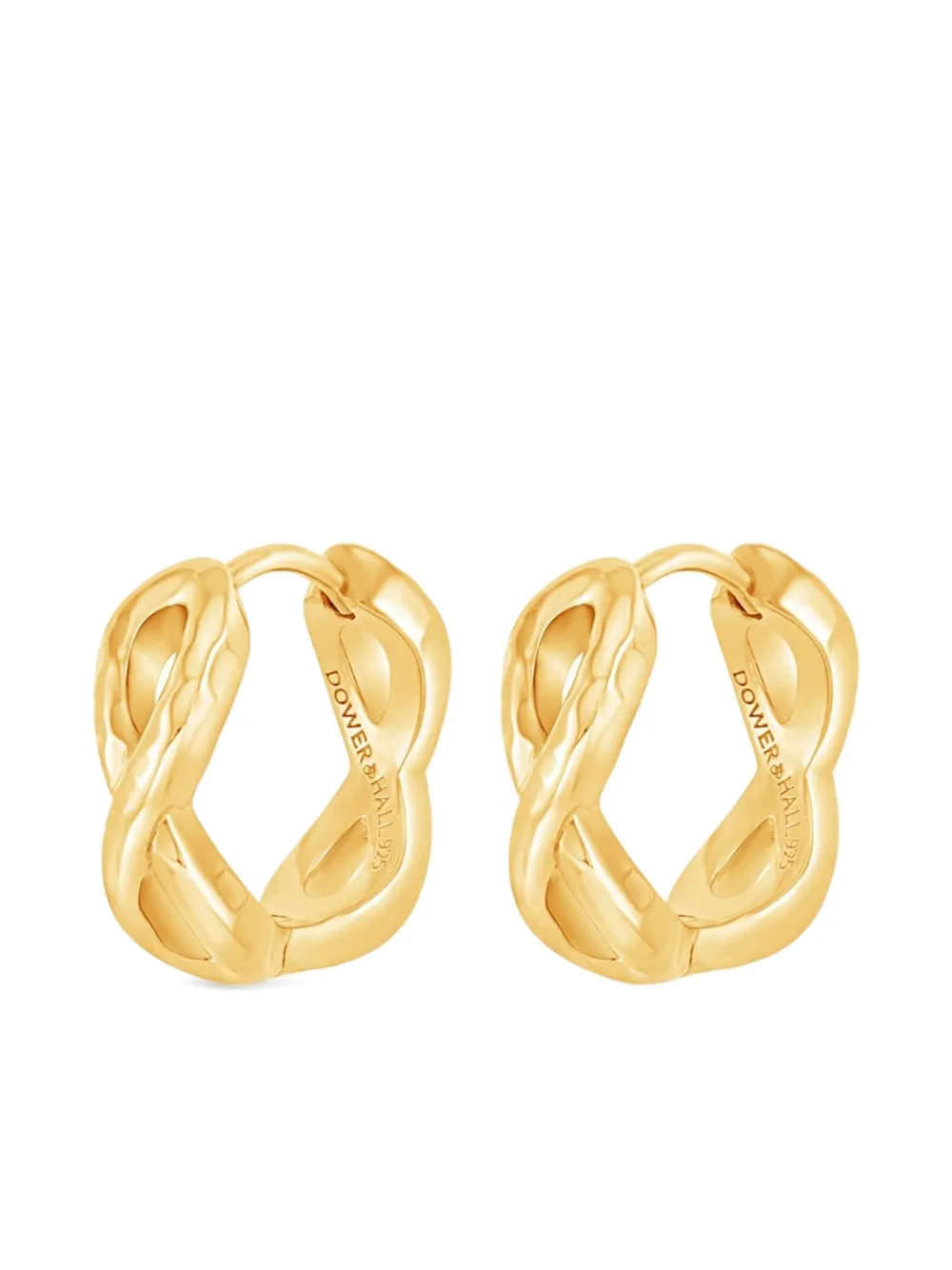 Dower & Hall Small Entwined Infinity Earrings