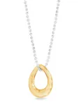 DOWER AND HALL Entwined pendant necklace - Gold