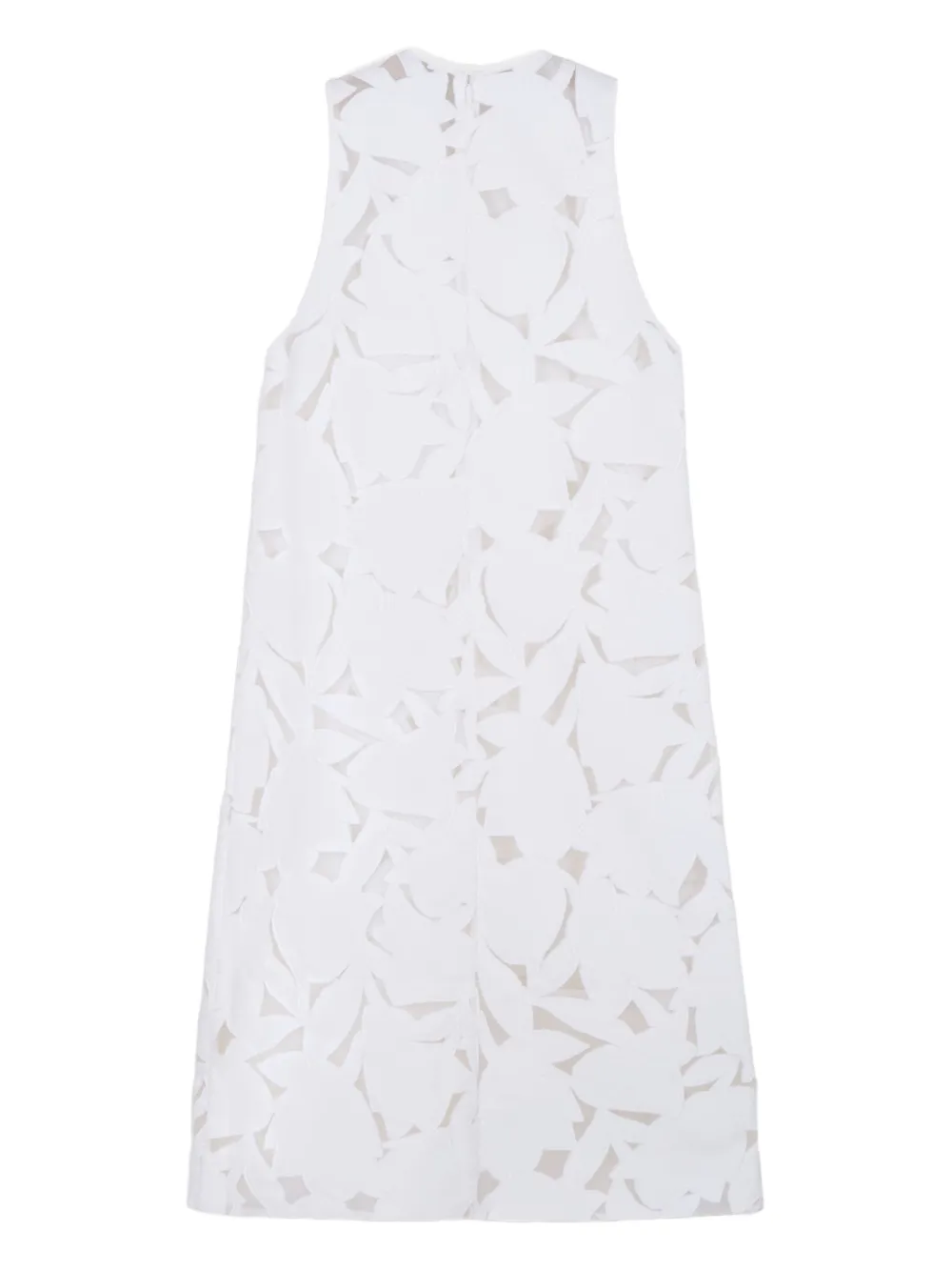 Tibi Adelle mouwloze midi-jurk - Wit