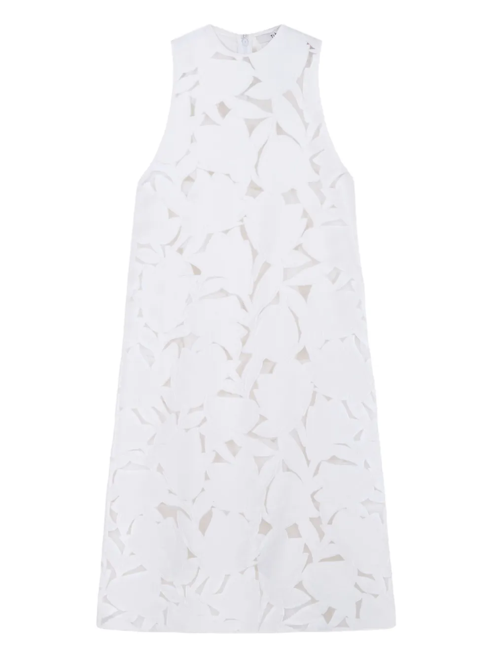 Tibi Adelle sleeveless midi dress | White | Image 1