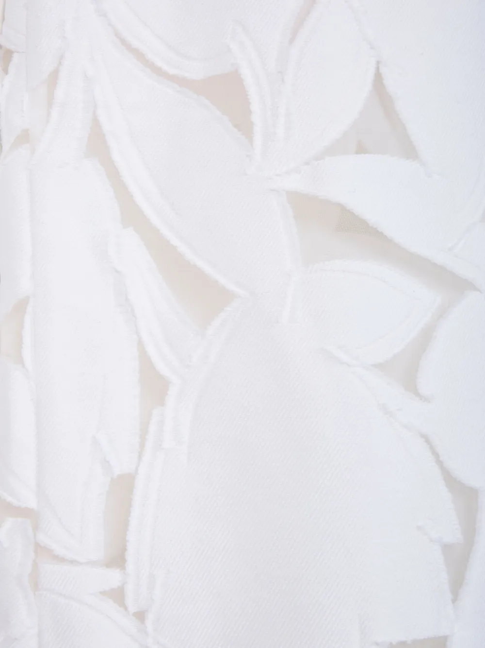 Tibi Adelle mouwloze midi-jurk Wit