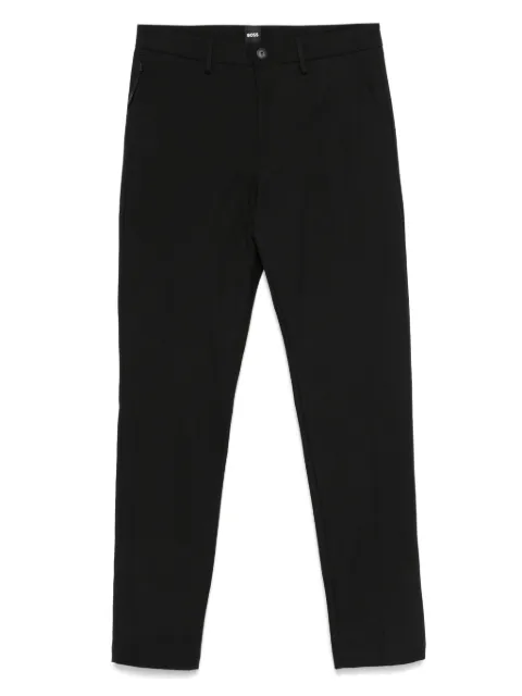 BOSS pantalon en coton mélangé