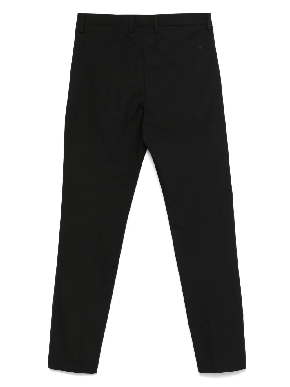 BOSS Broek van katoenblend - Zwart