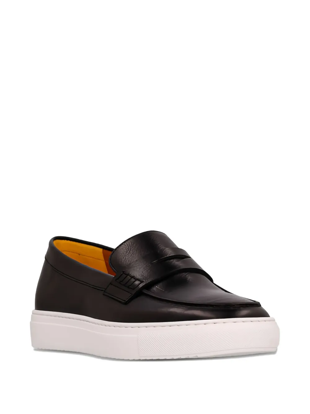 Doucal's Leren loafers Zwart
