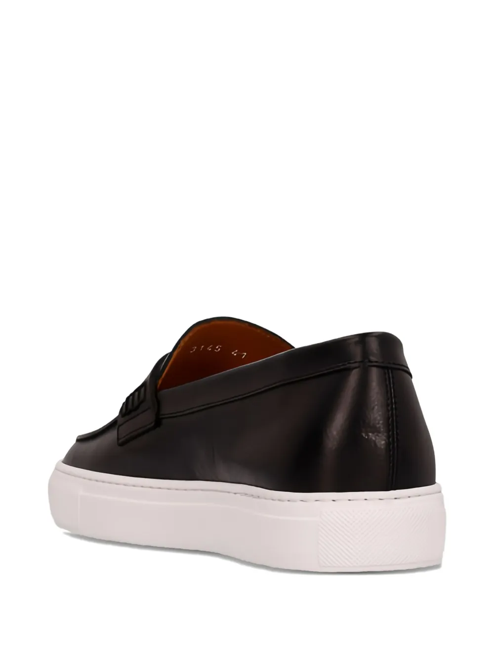 Doucal's Leren loafers Zwart