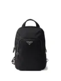 Prada triangle-logo backpack - Black