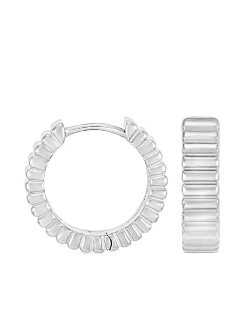 DOWER AND HALL medium Humbug earrings 
