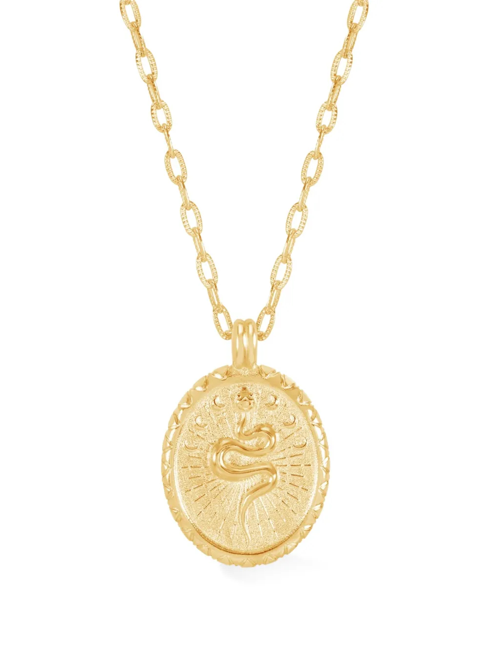 Dower & Hall Snake Talisman Necklace