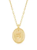 DOWER AND HALL Snake Talisman necklace - Gold