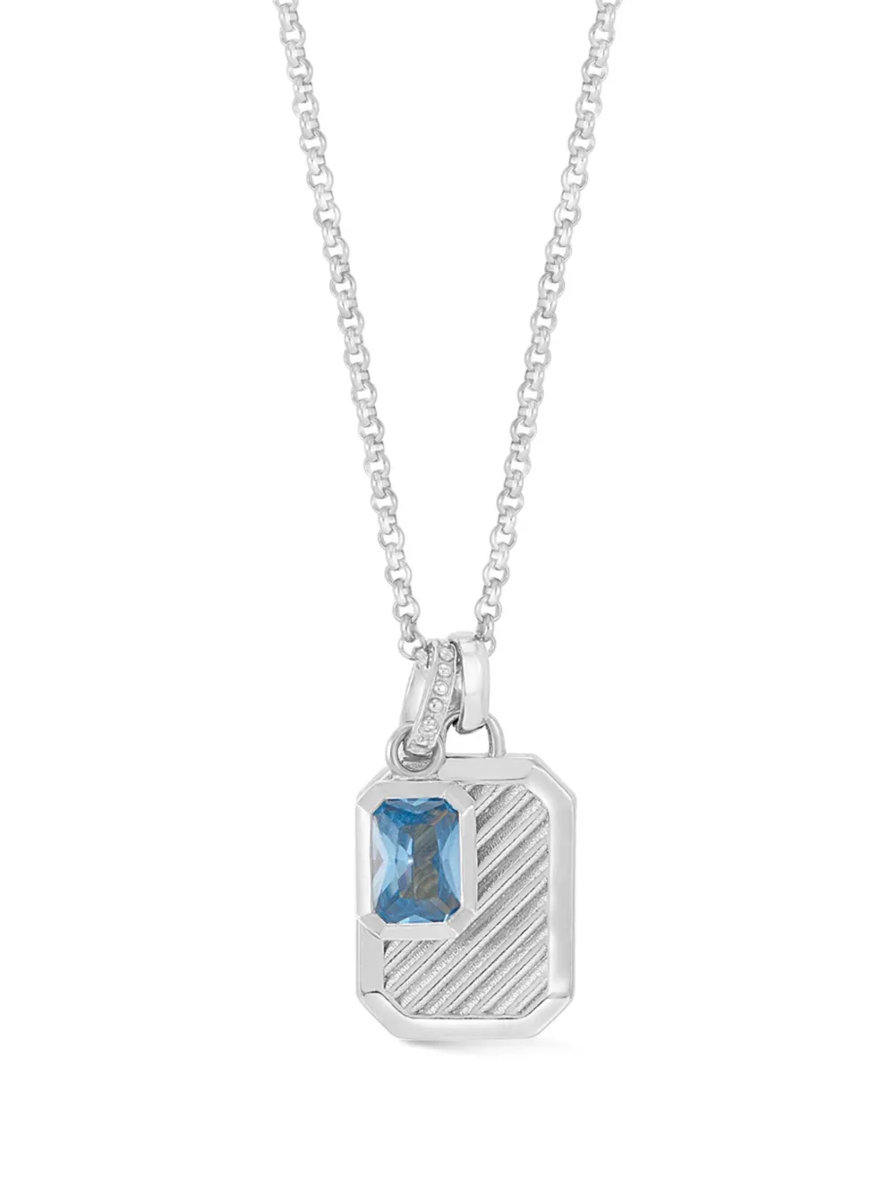 DOWER AND HALL Humbug necklace | Silver | Image 1