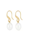 DOWER AND HALL freshwater pearl drop earrings - Gold