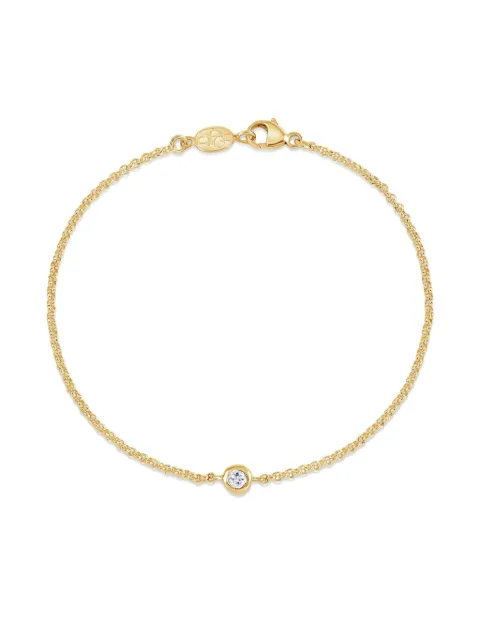 DOWER AND HALL Dewdrop sapphire chain bracelet