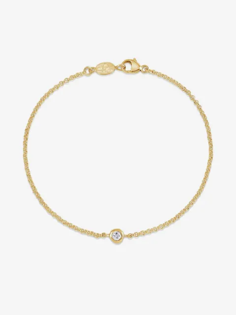 DOWER AND HALL Dewdrop sapphire chain bracelet