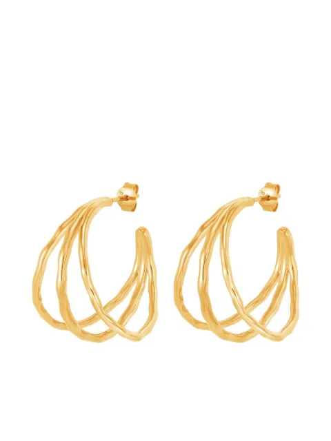 DOWER AND HALL Waterfall hoops
