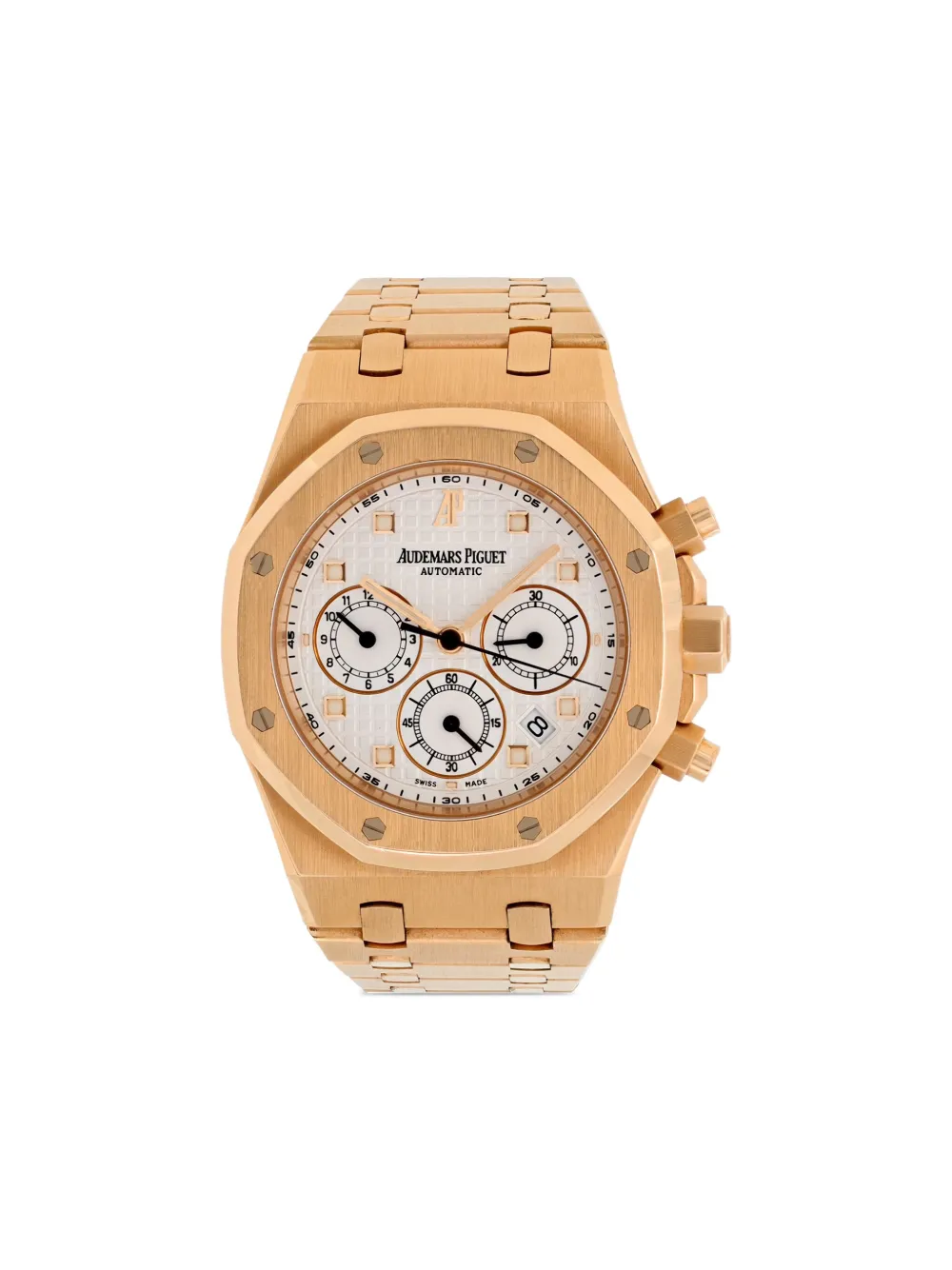 Audemars Piguet pre owned Royal Oak 39 mm klocka | vit | Image 1