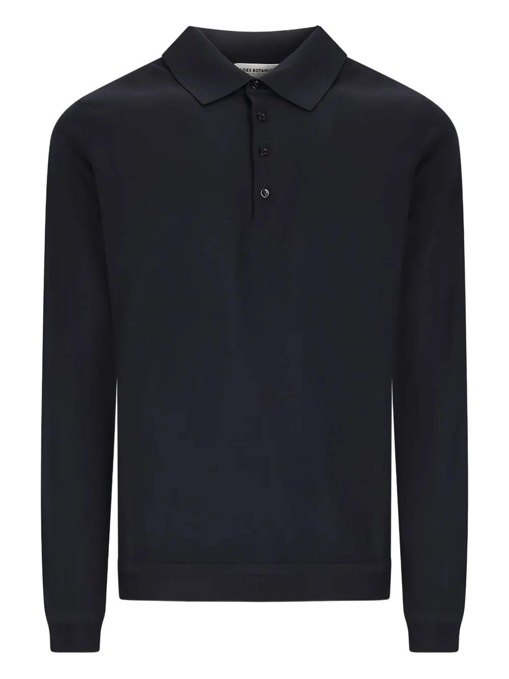 long-sleeve polo shirt