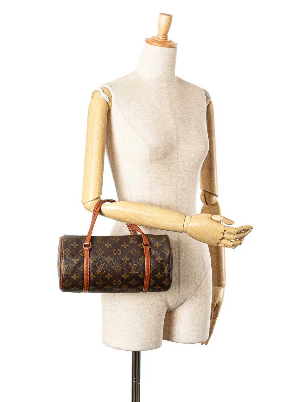 Louis Vuitton Pre-Owned 1991 Monogram Papillon 26 handbag - ブラウン Louis Vuitton Pre-Owned 1991 Monogram Papillon 26 handbag - ブラウン